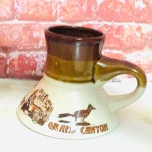 Vintage 70s Grand Canyon Ceramic Souvenir Mug
